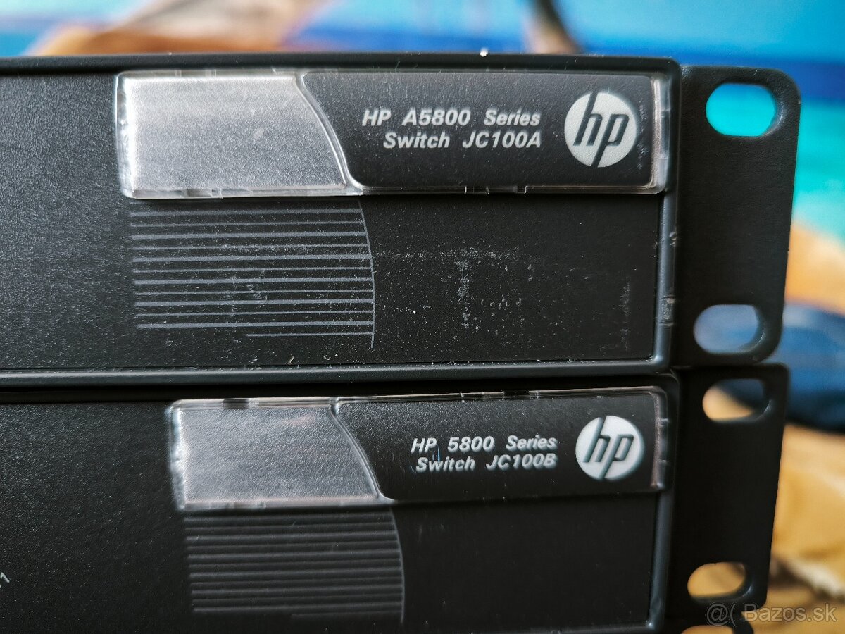Predám switch enterprise sieťový prepínač HP A5800 Series – - 2
