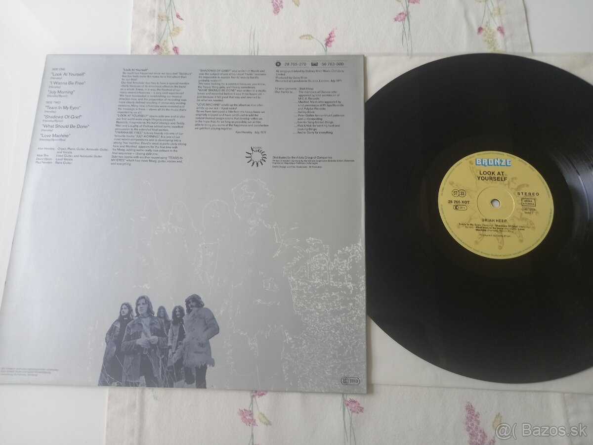 ,URIAH HEEP“Look at Yourself” /Bronze 1971/orig mirror sleev - 2