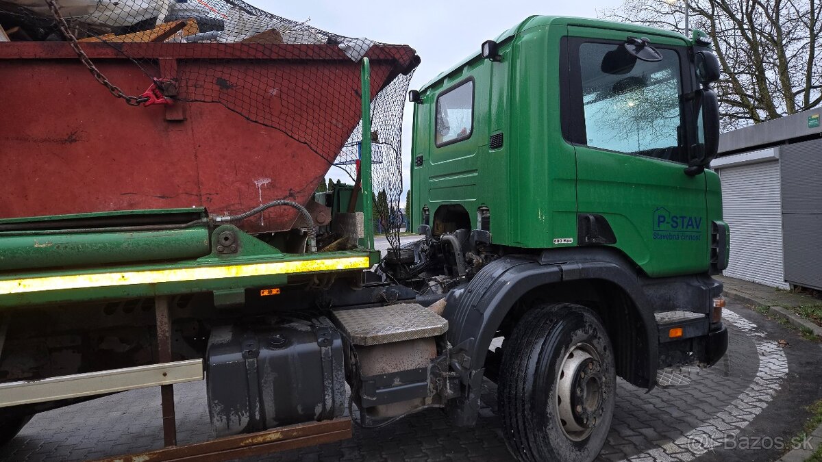 SCANIA-retazovy nosič kontajnerov - 2