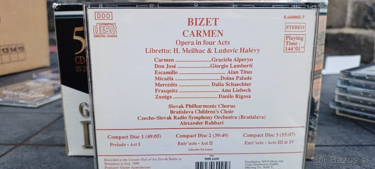 Bizet- Carmen 3 CD set Opera classics - 2