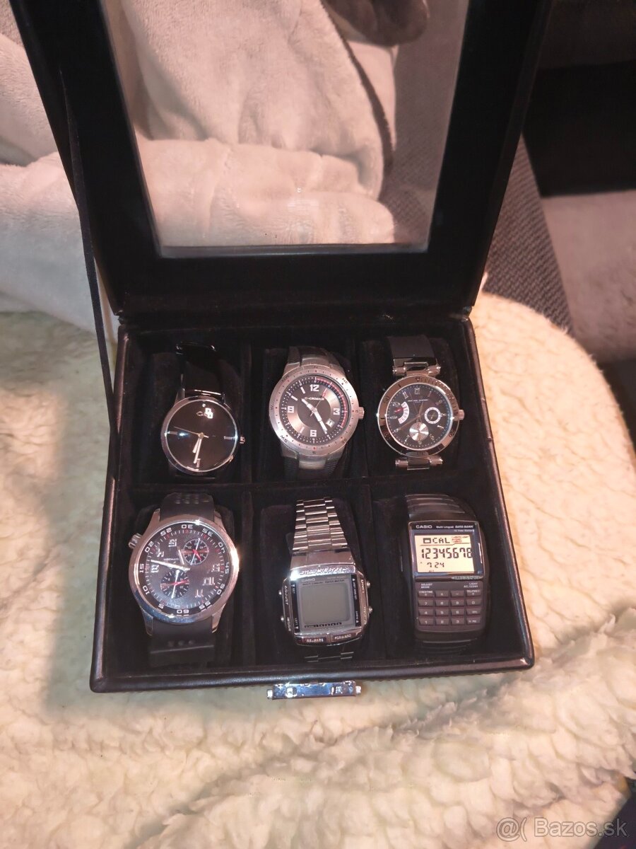 🕰️ Kolekcia 6 elegantných a športových hodiniek – Casio, G. - 2