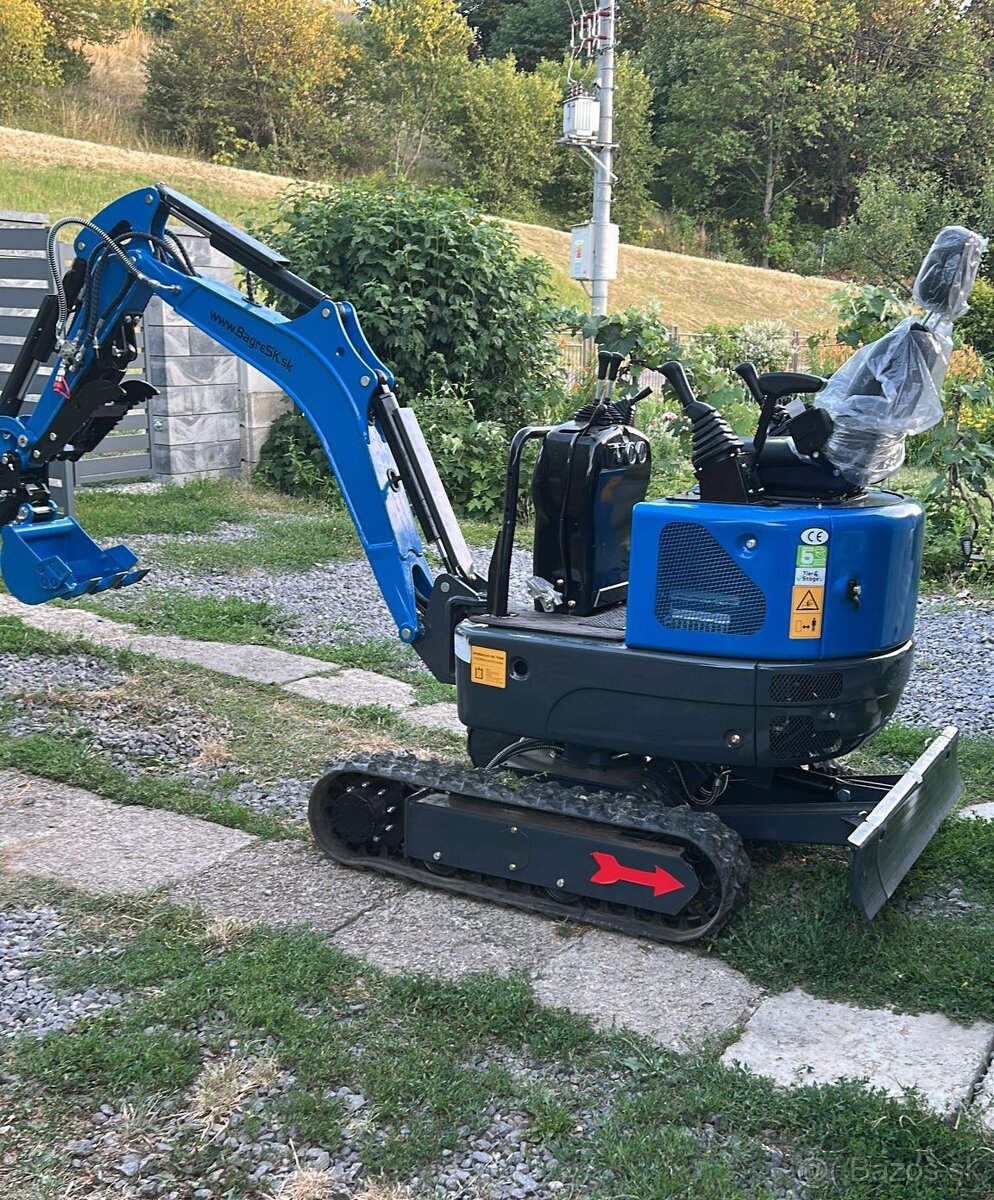 Prenajom Minibager Worker Profi R12 - 2