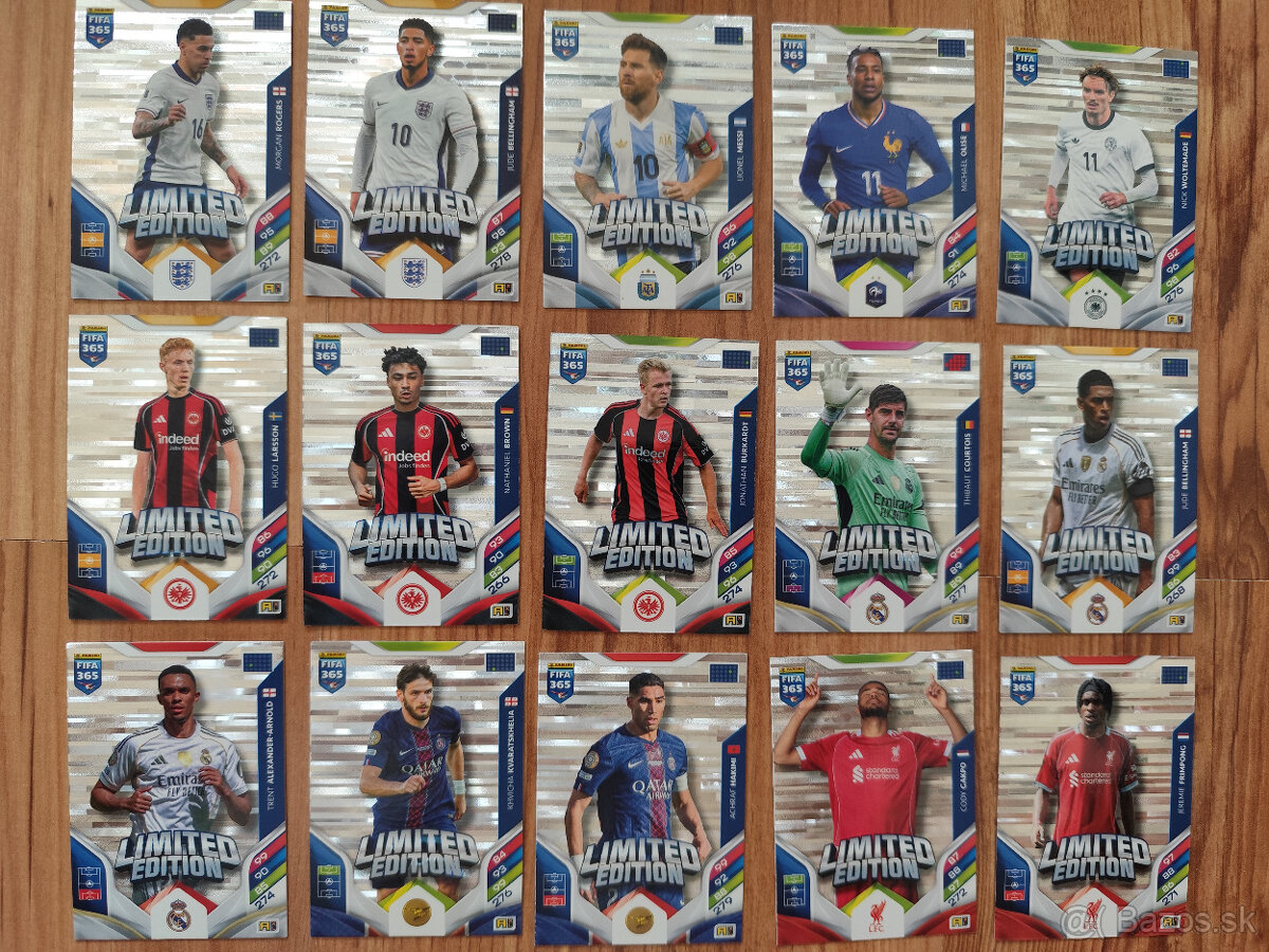 Futbalové kartičky Adrenalyn - Fifa 365 2026 - limit edition - 2