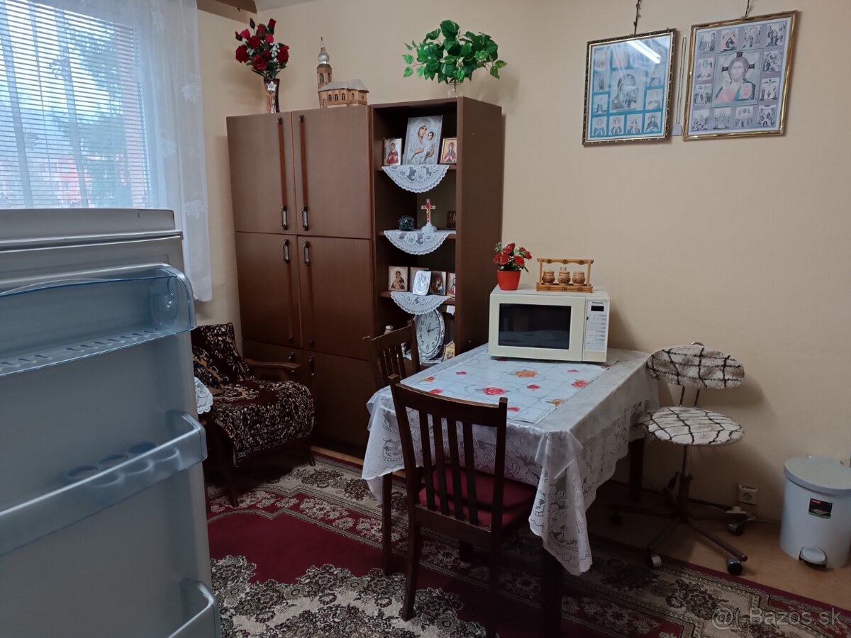 Na predaj 1,5 izb byt Medzilaborce - rezervované - 2