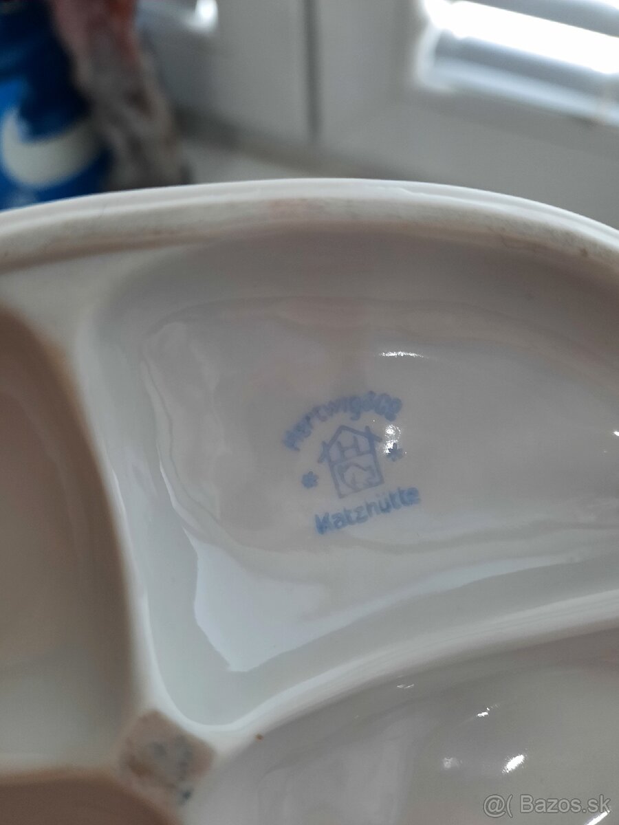 Porcelánová figúrka Katzhütte Art Deco Harlekýn a dáma - 2