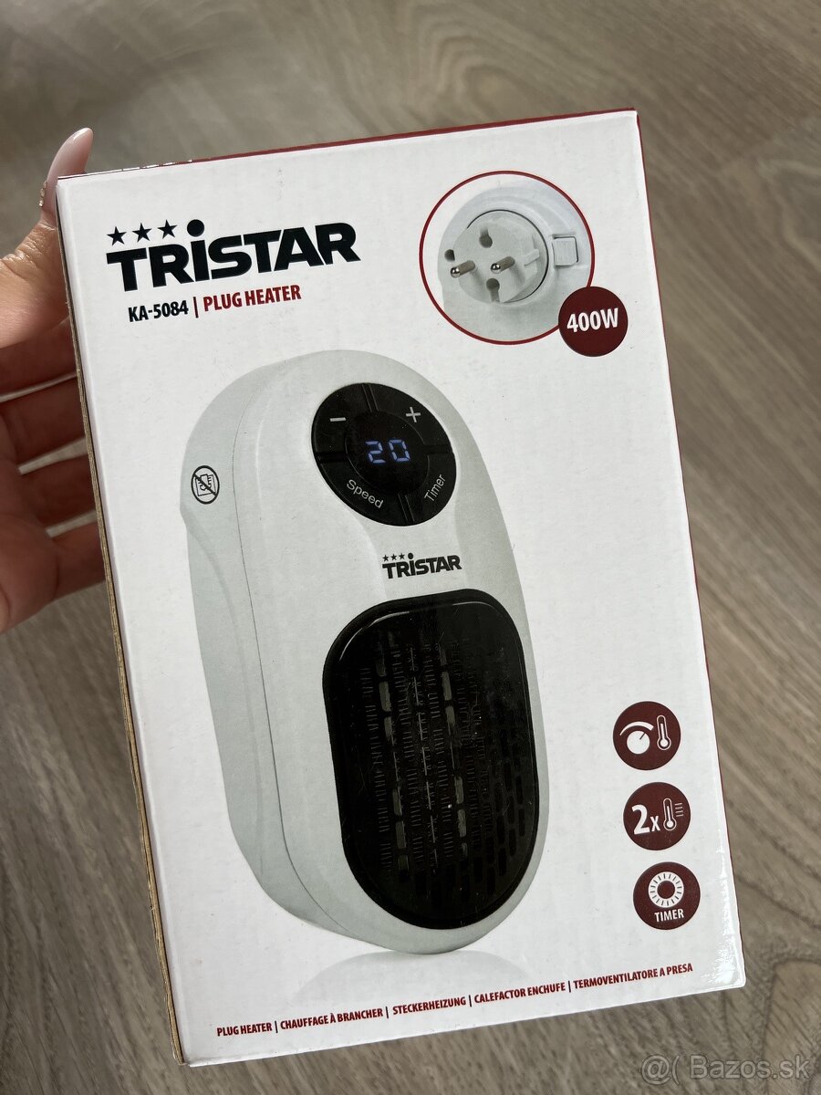 Teplovzdušný ventilátor Tristar KA-5084 biely - 2