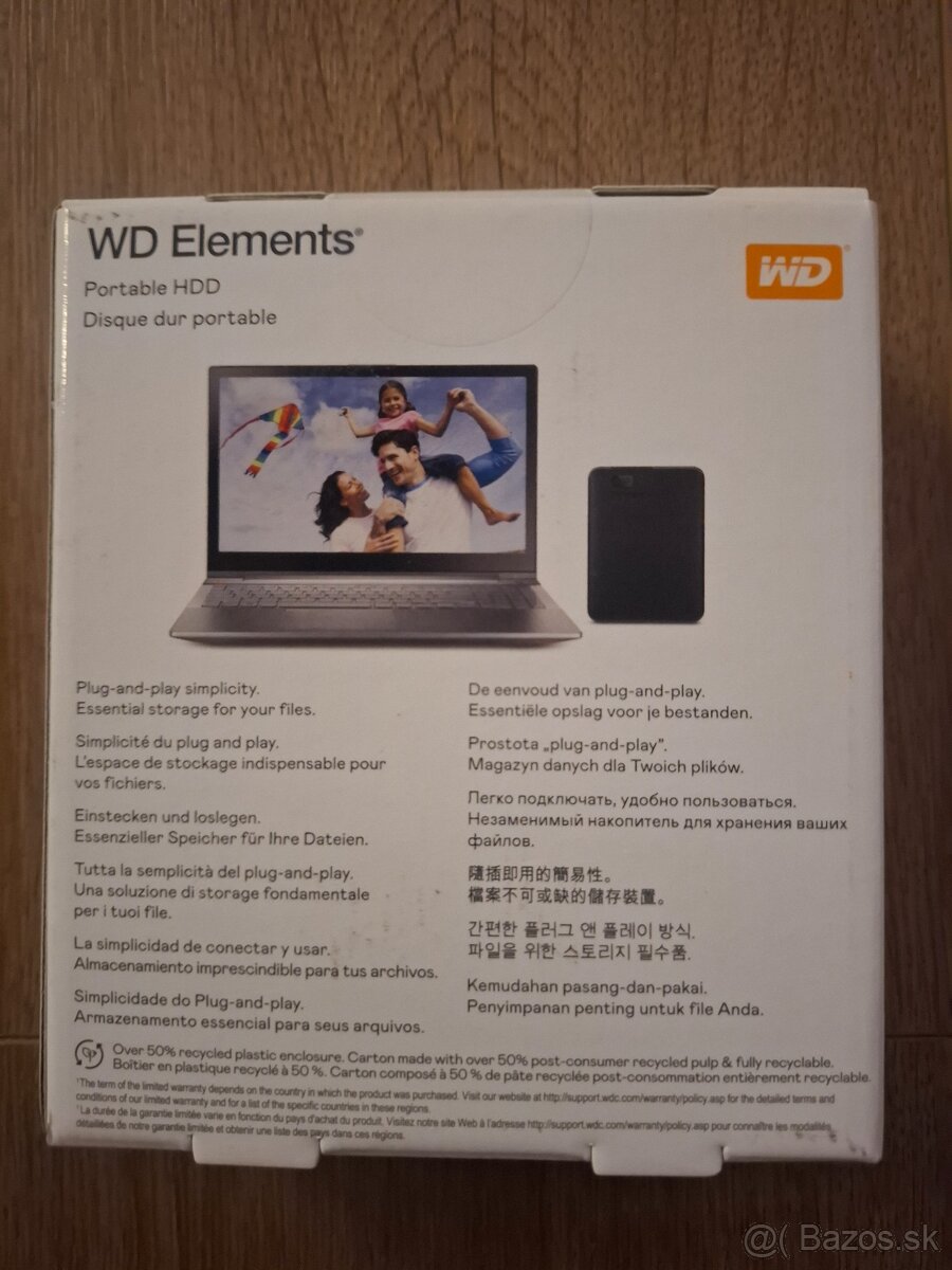 Externy disk WD Elements - 2