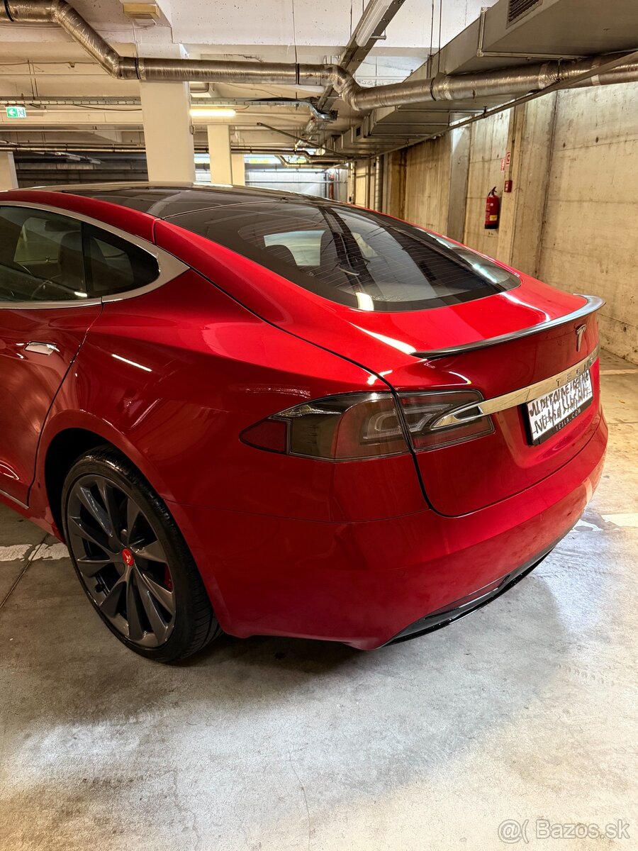 Tesla model S P100D 2020 Ludicurus 804koni plna zaruka - 2
