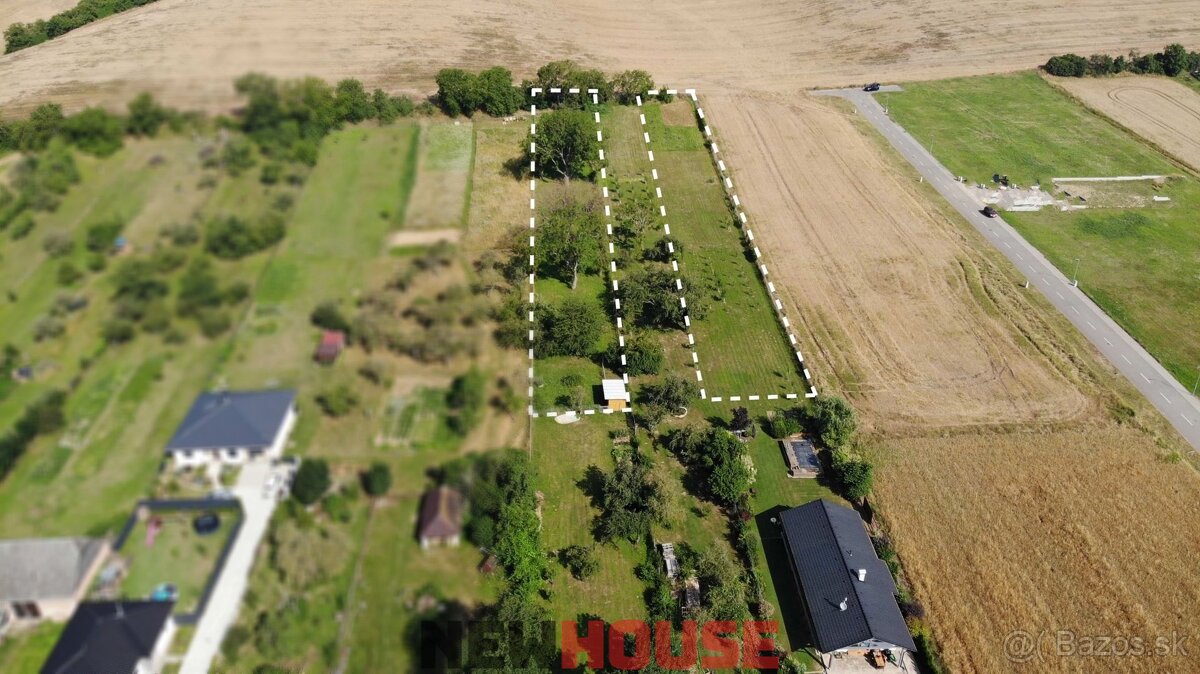 Na prenájom záhrady v obci Štvrtok - 2