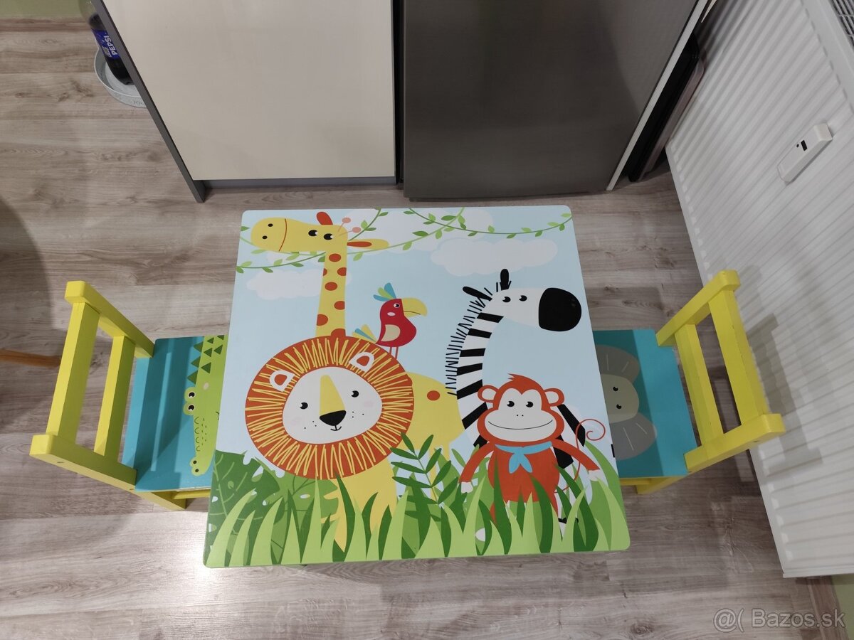 Detský stôl a stoličky - 2