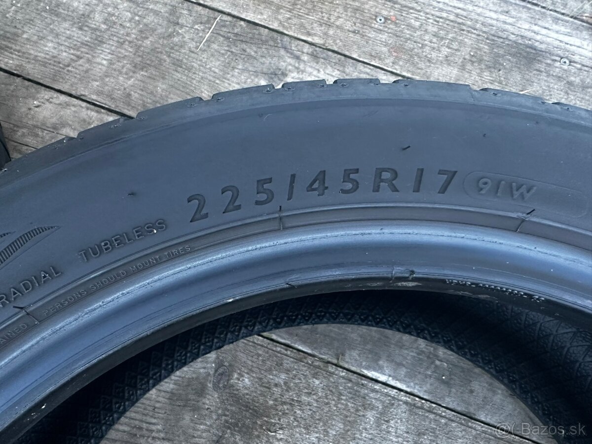 letne pneumatiky 225/45 r17 - 2
