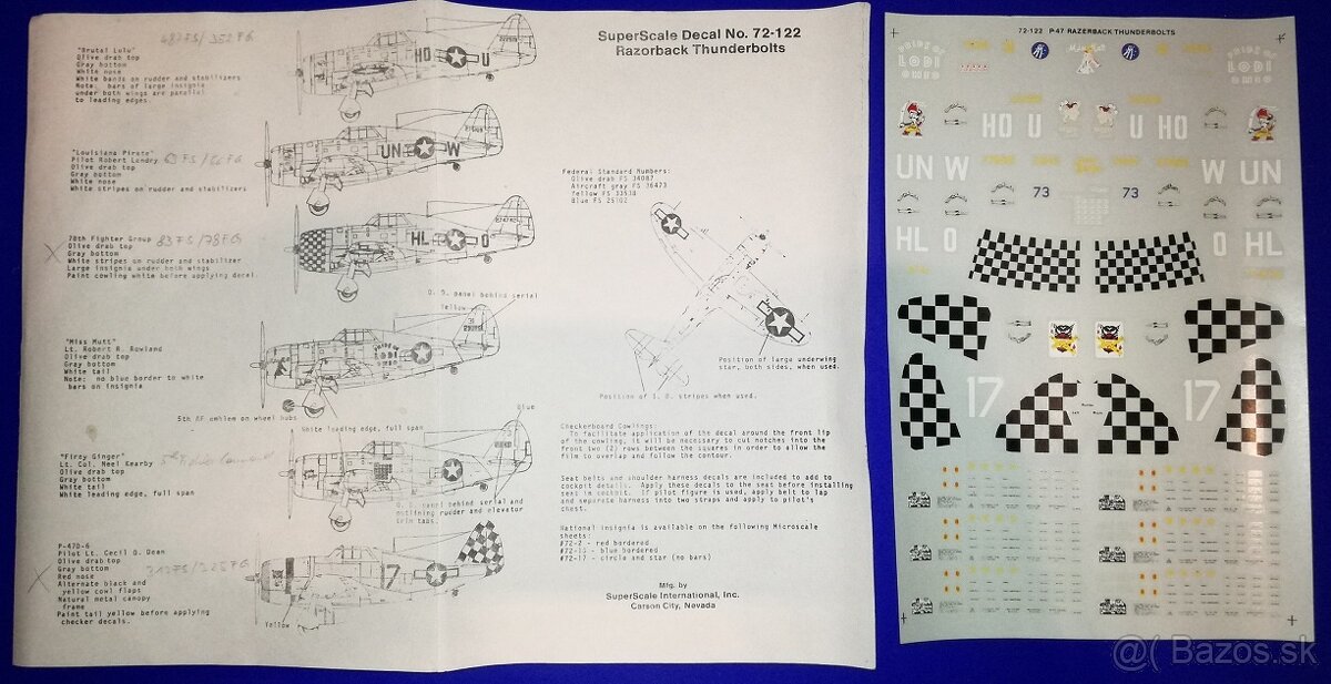 P-47D-N Thunderbolt Razorback 1/72 - 2