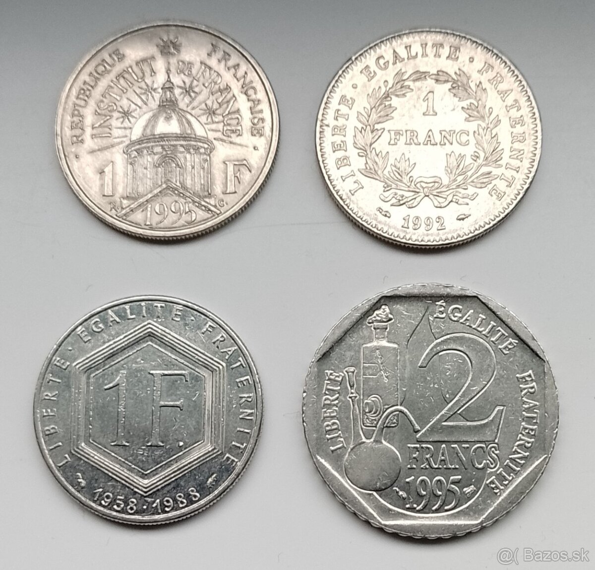 pamatne mince Francuzsko - 2