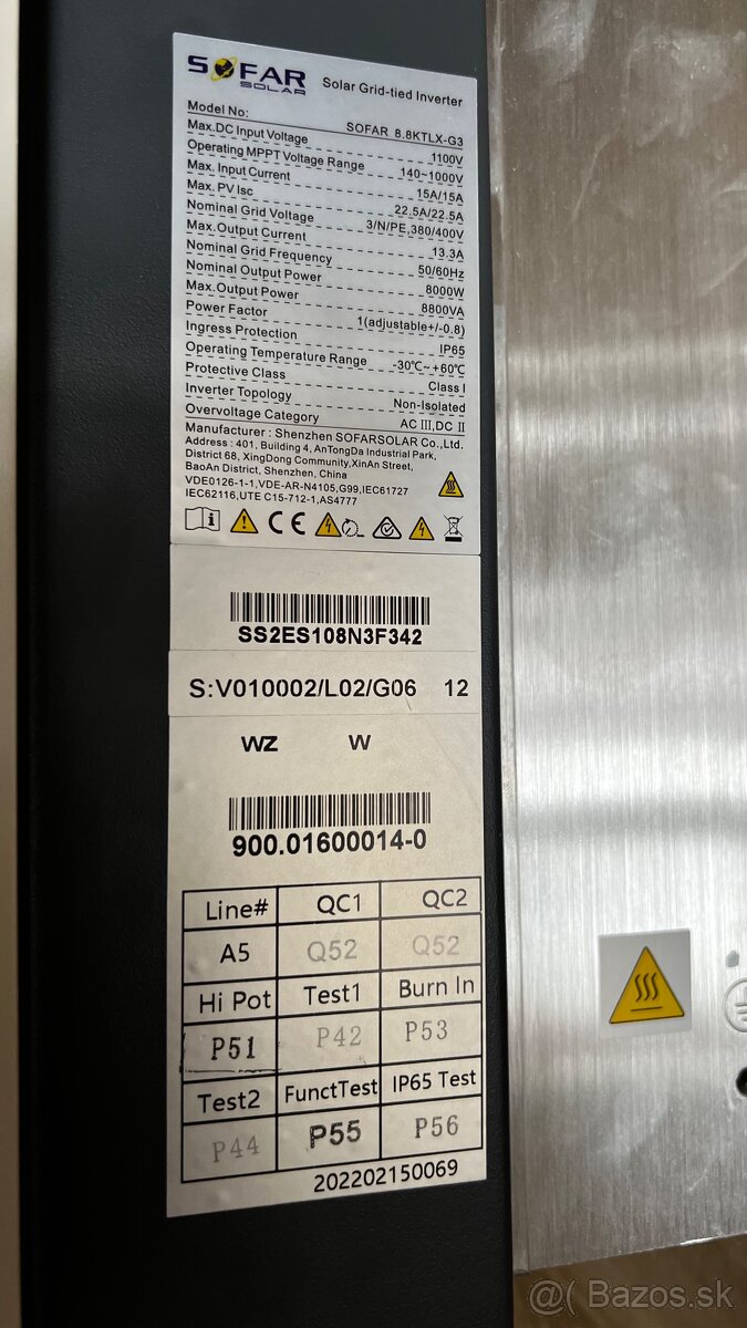 Striedac SofarSolar 8,8KTLX-G3 - 2