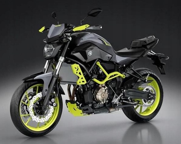 MT-07 crash protector padaky padaci ram - 2