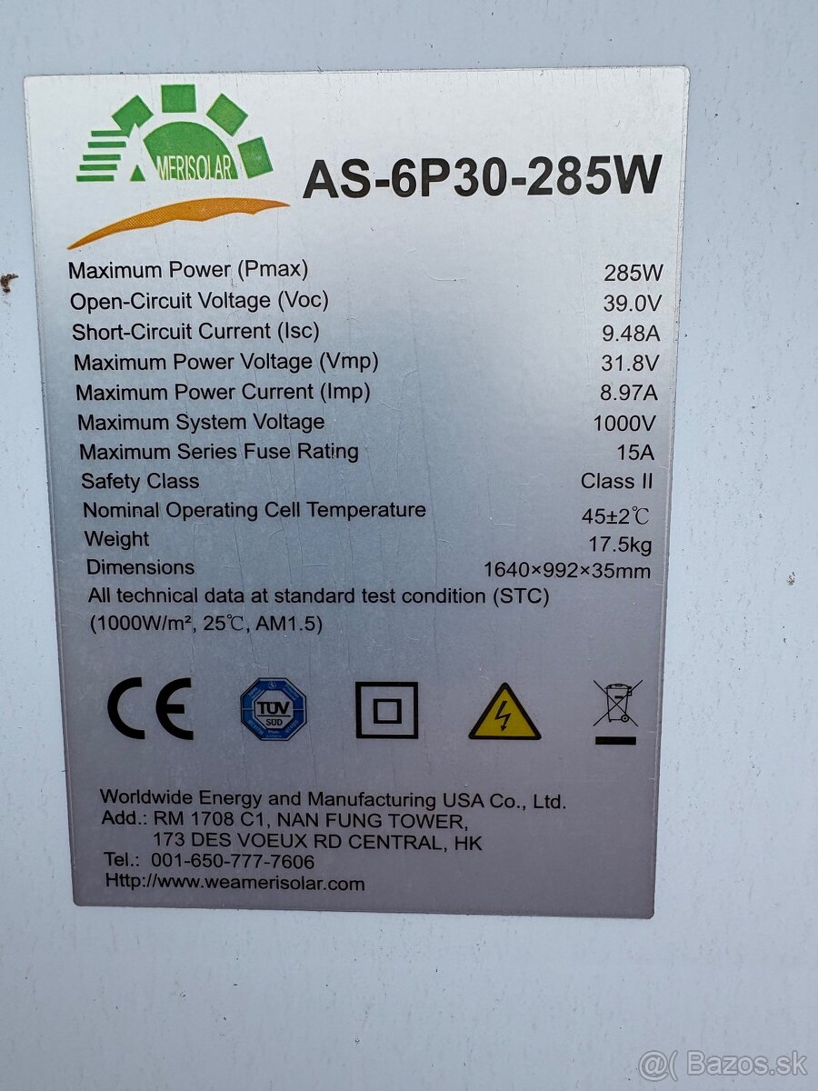 Fotovoltaicku zostavu - 2