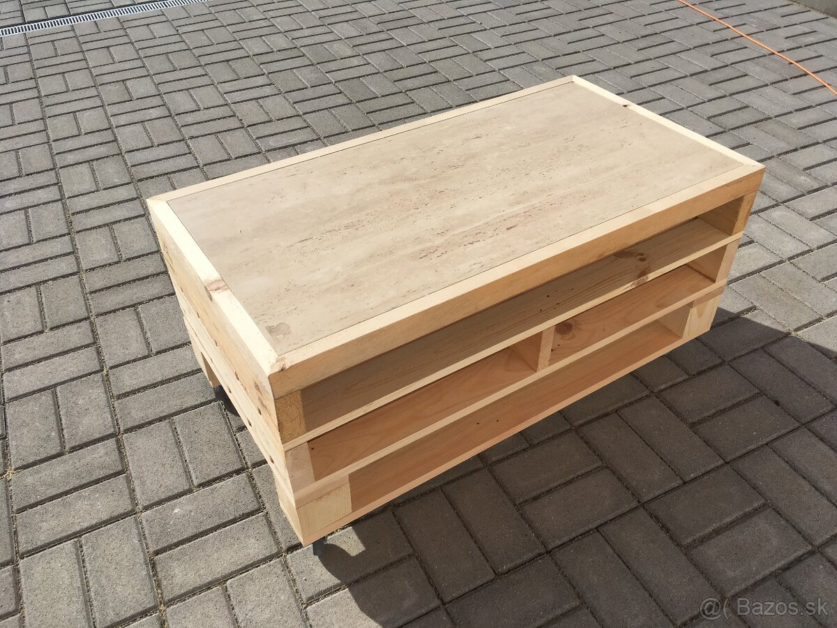 Paletový stolík - 2