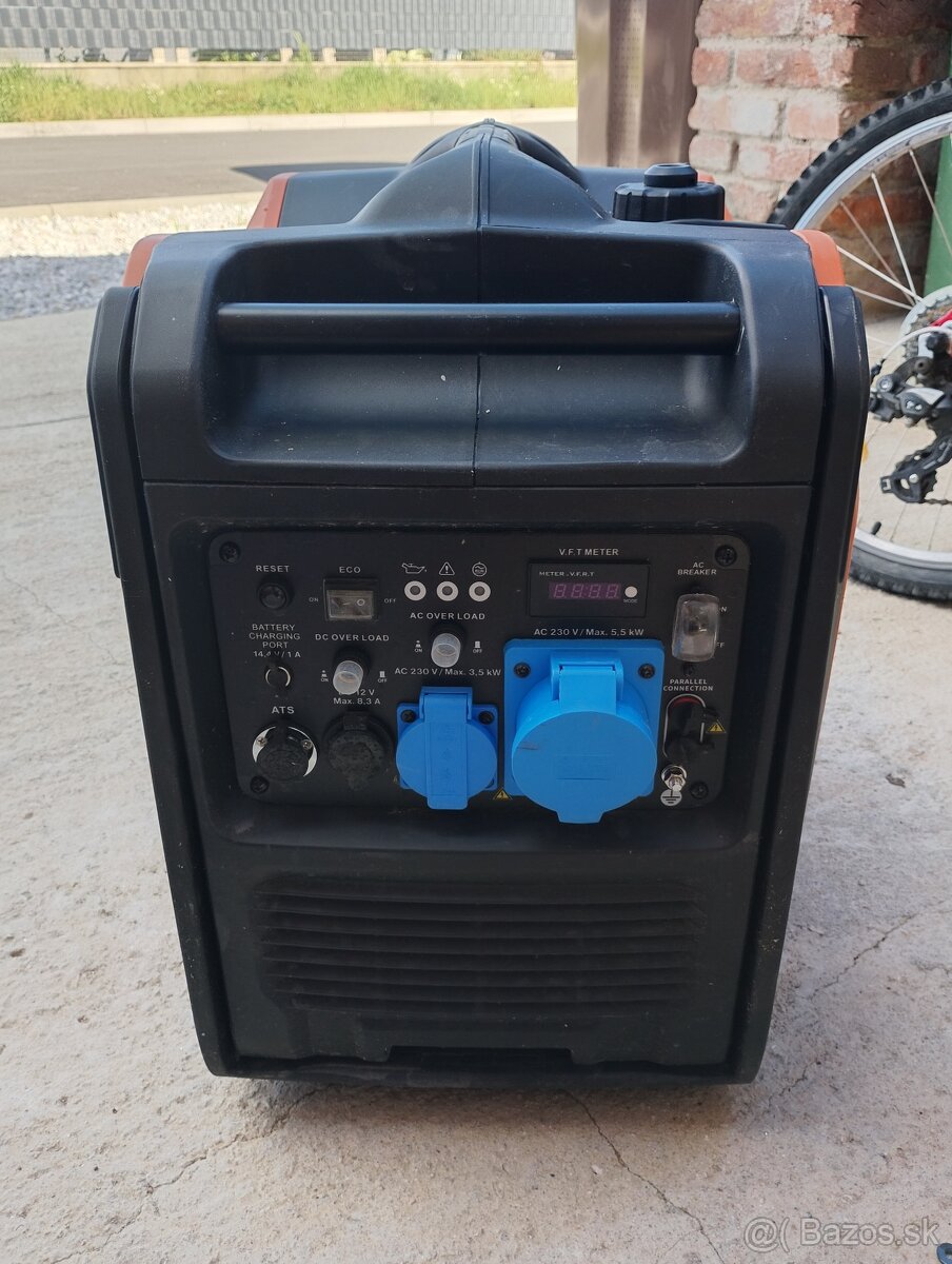 Elektrocentrála s diaľkovým štartom 5,5kw - 2