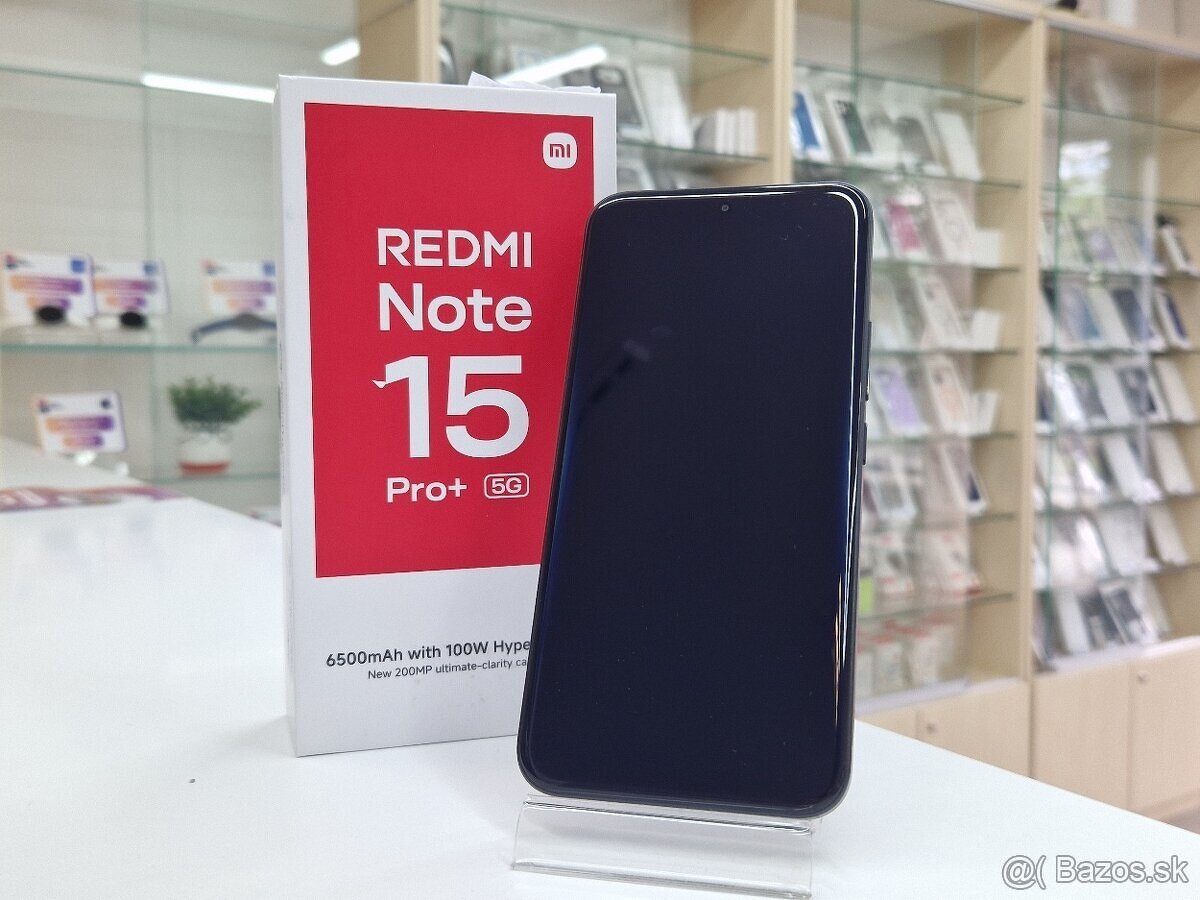 REDMI Note 15 Pro+ 5G 512GB Black - 2