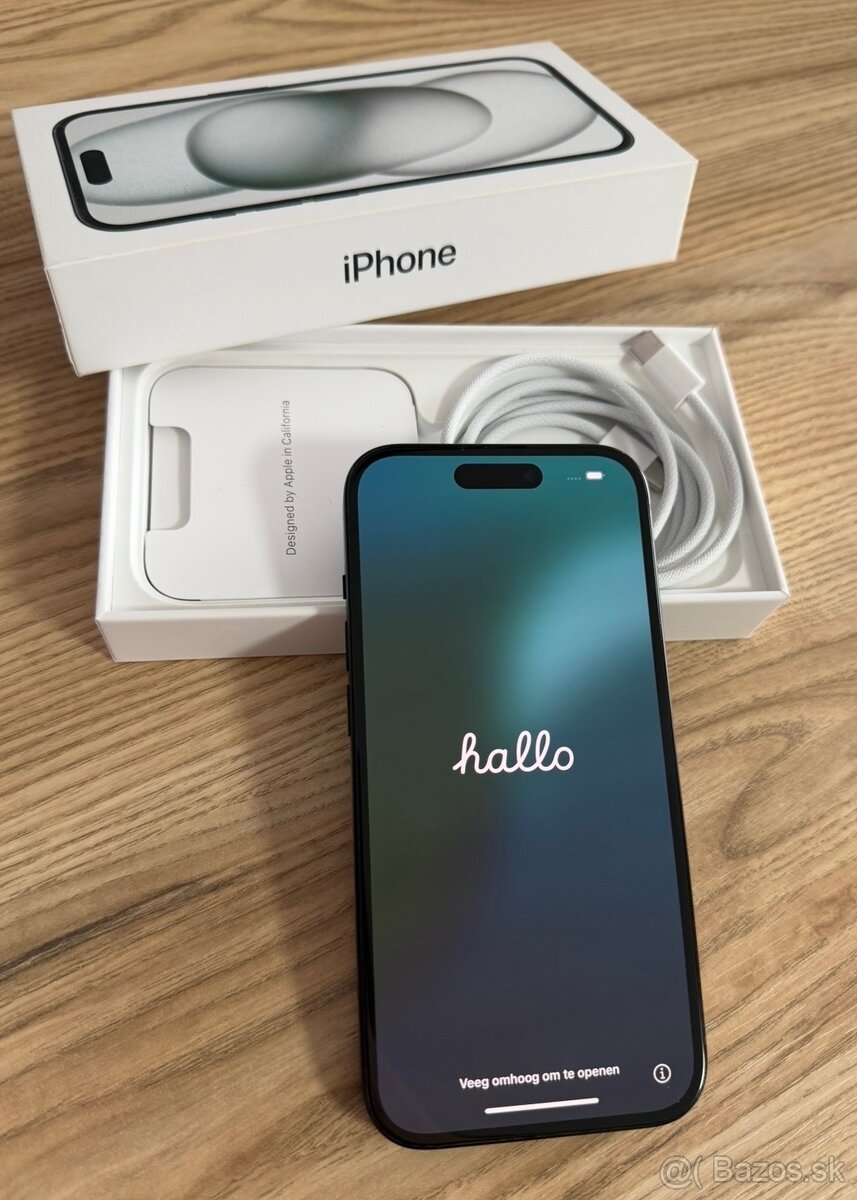 iPhone 15 256gb čierny - 2