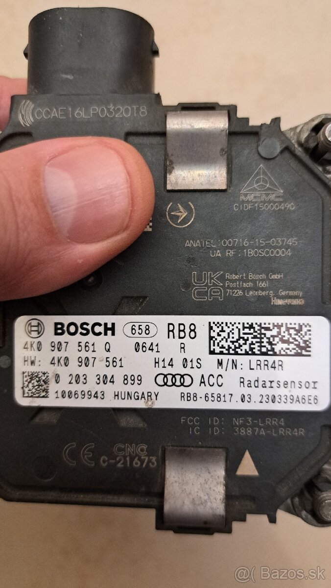 Predám radar audi ACC 4K0 907 561Q - 2