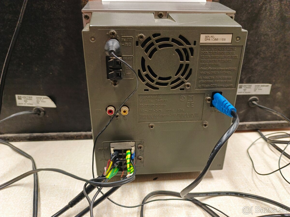 Panasonic,rádio, CD prehrávač so zásobníkom na 5CD - 2