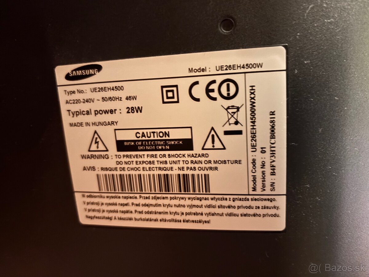 26” Televízor Samsung UE26EH4500 - 2