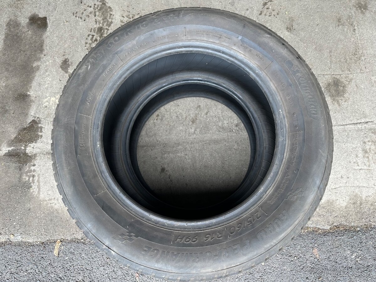 letné 215/60 r16 - 2