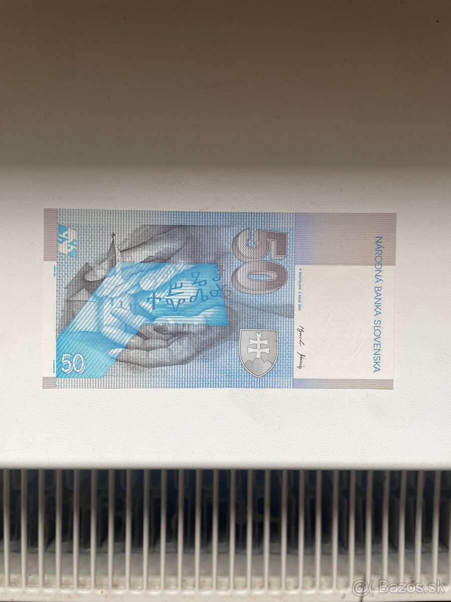50 korún 2002 UNC - 2