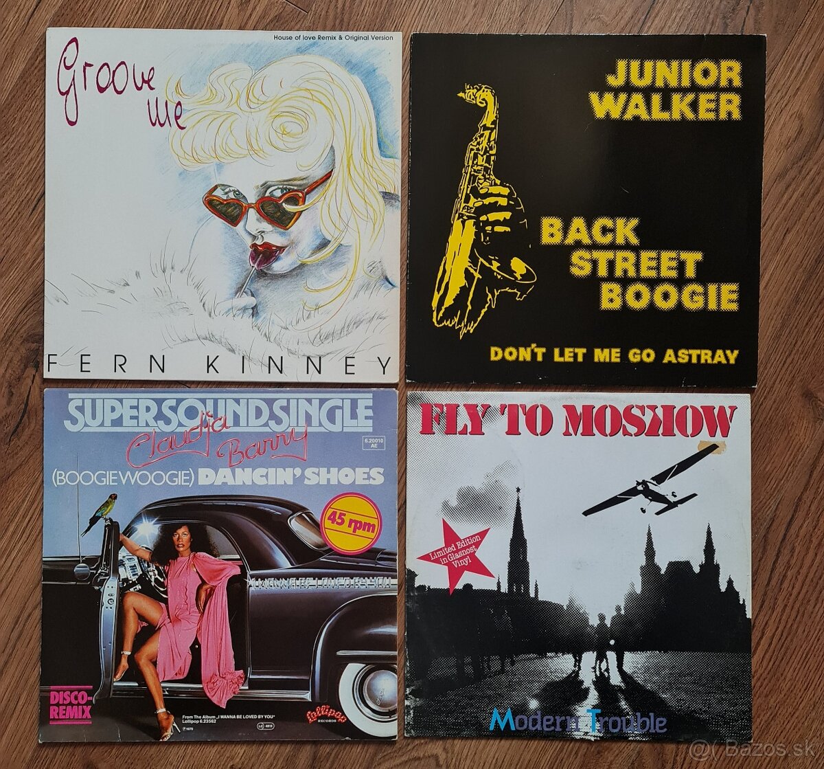 Vinyl maxi single 12" - pop, rock, disco, funk, house, rap - 2