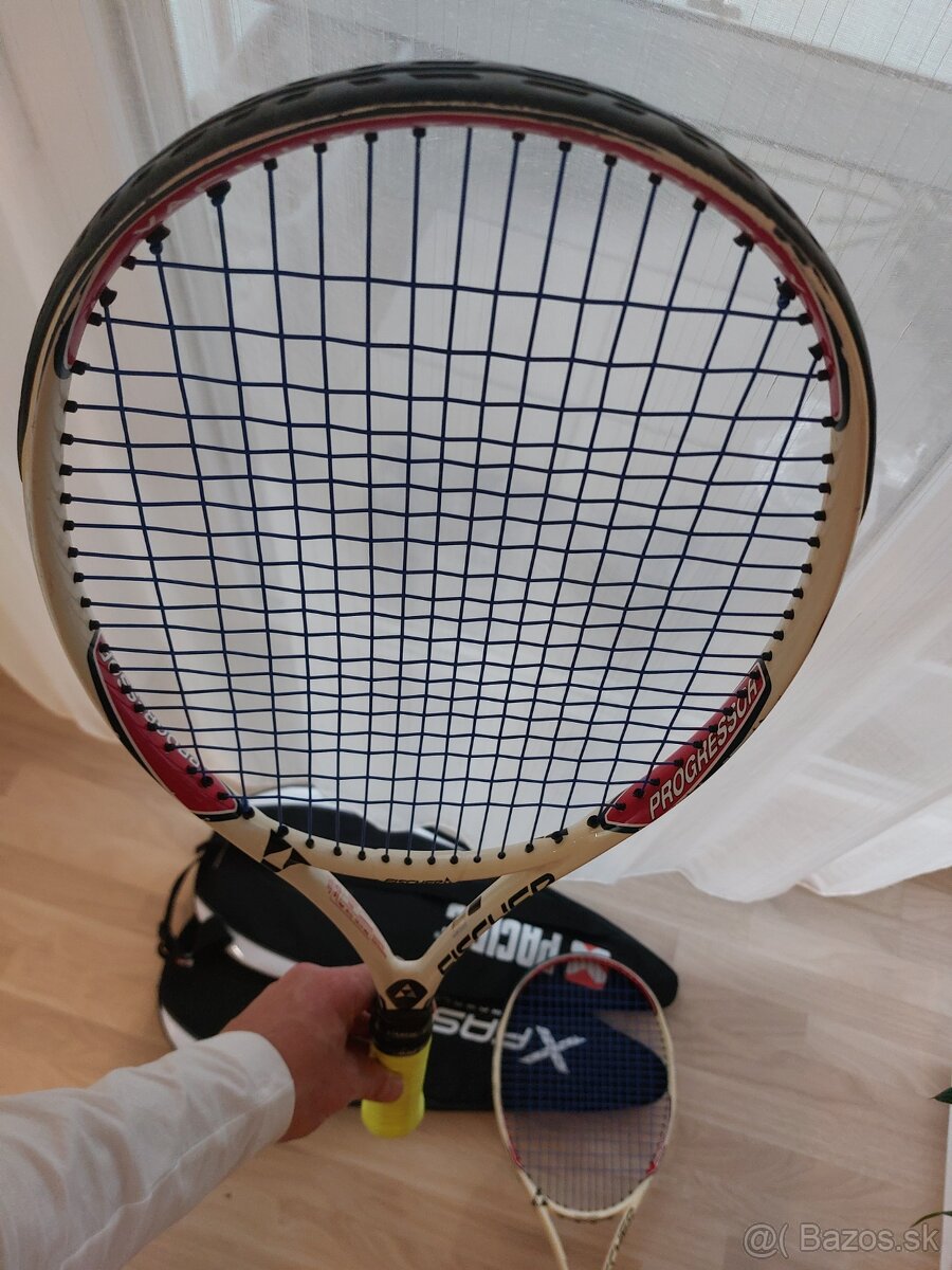 2x Fischer tenisová raketa - 2