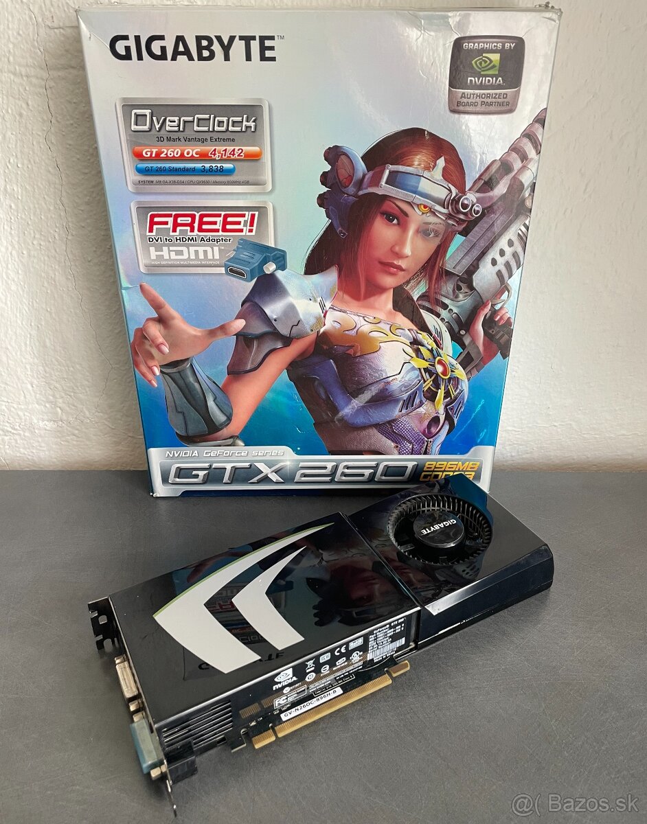 Gigabyte GeForce GTX 260 na opravu alebo ND - 2