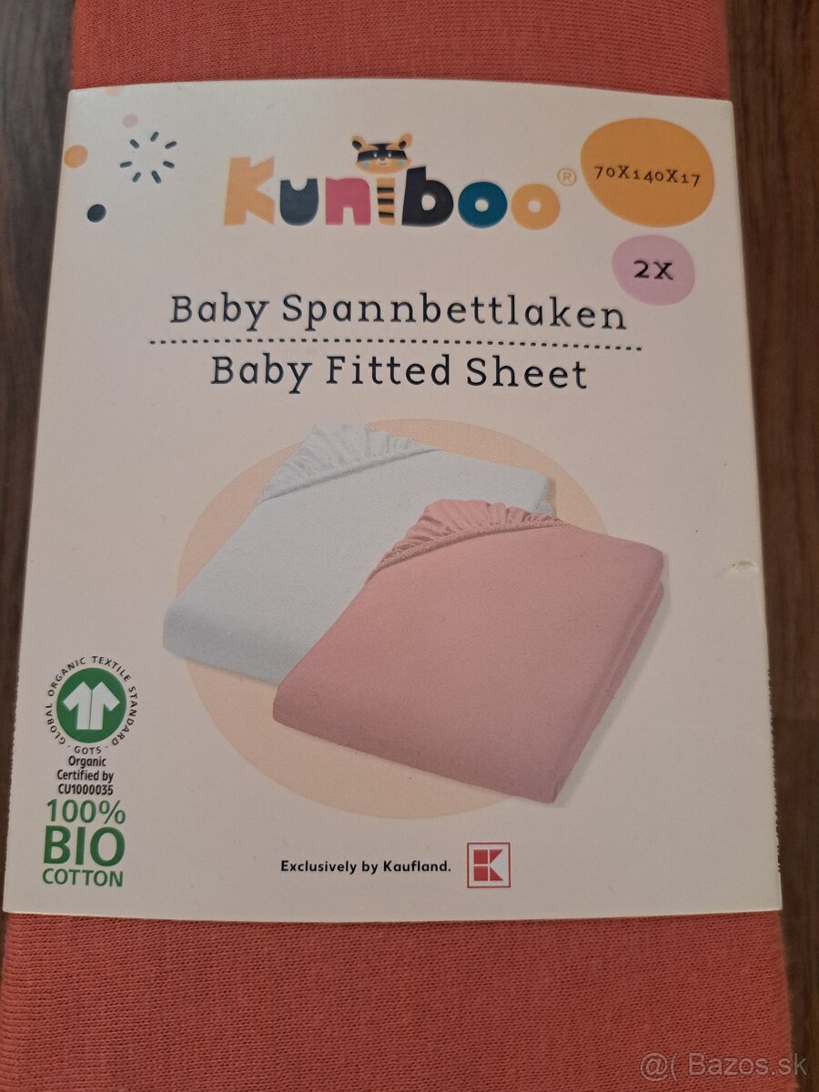 2x nová bavlnená napínacia plachta - 2