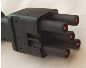 Kable na prepojenie baterkovych blokov UPS - 2