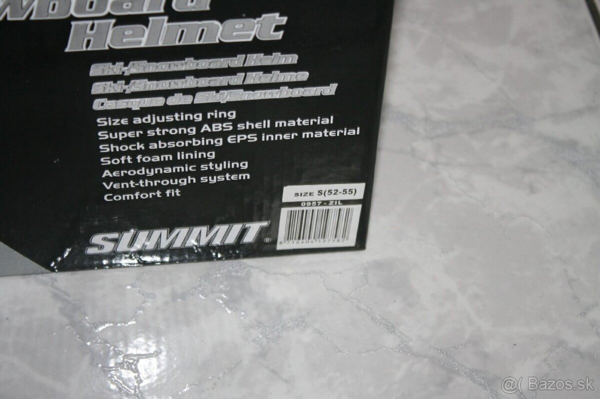 lyžiarska prilba Sumit 52 do 55 , nova - 2