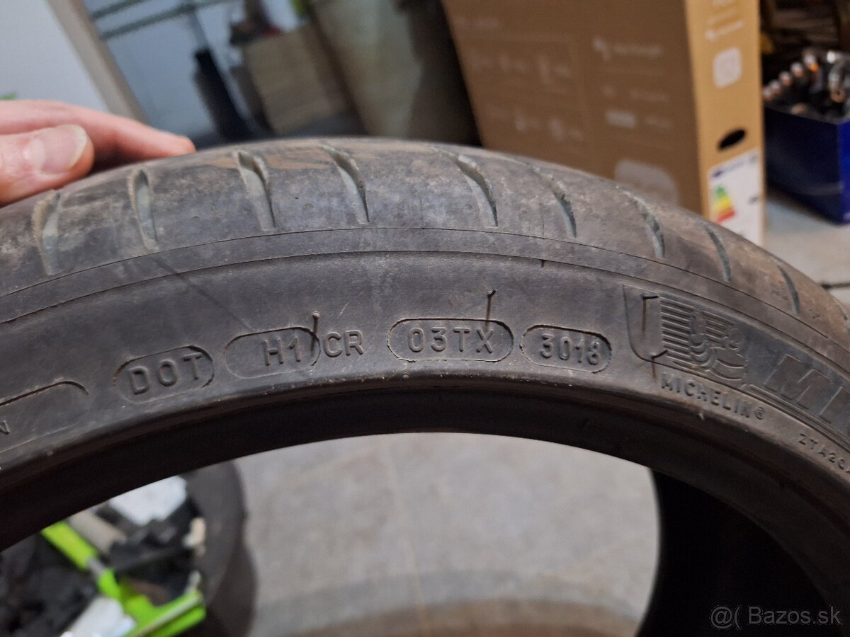 Predám letné pneumatiky 225/40 r18 Michelin - 2