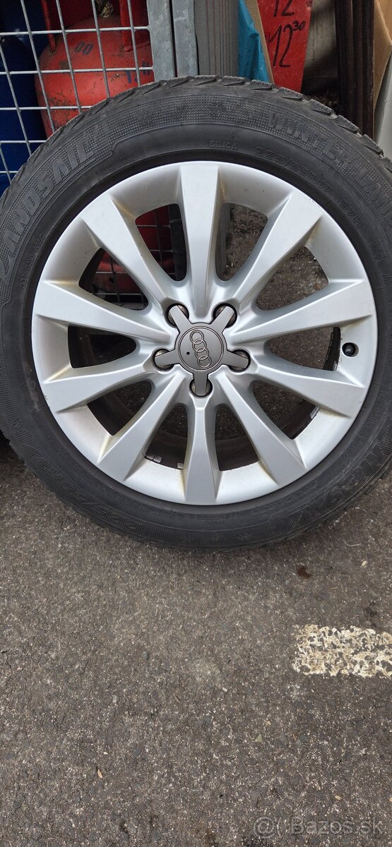Predám zimný komplet na audi. - 2