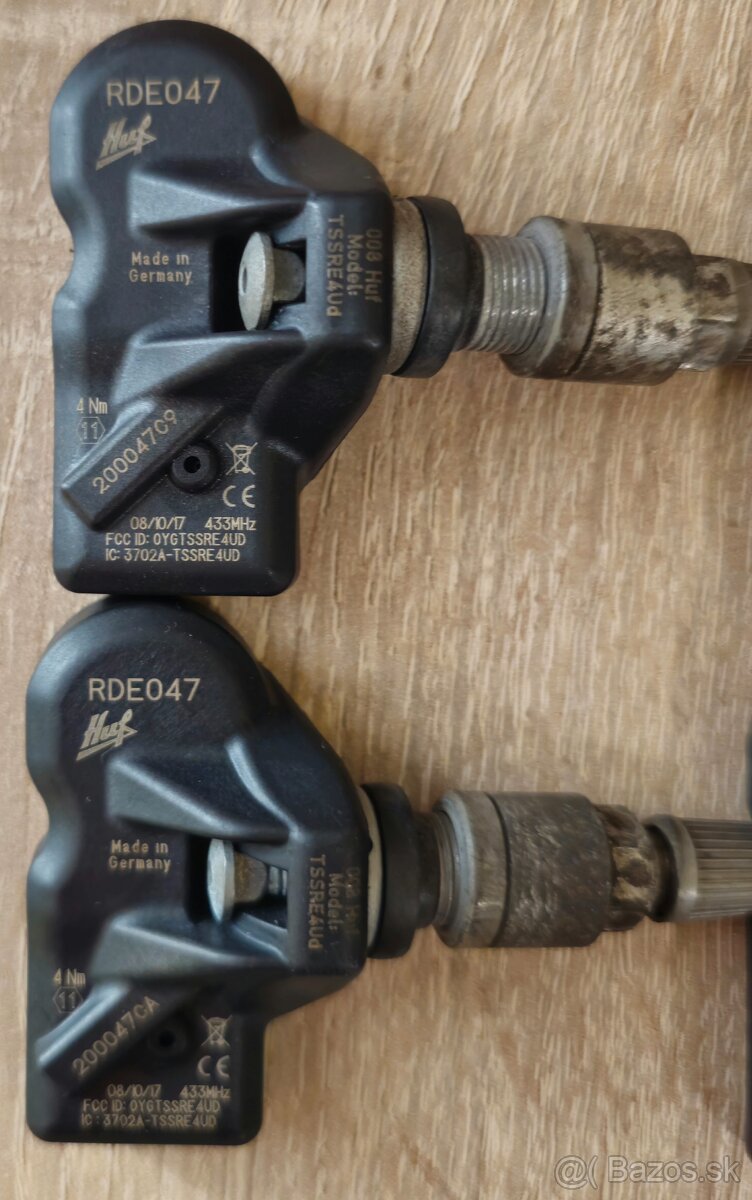 SENZORY TLAKU TPMS - Škoda - VW - Audi - 2