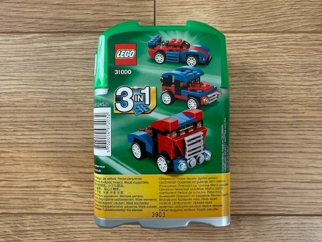 Predám LEGO Creator 6910 Mini športové auto - 2