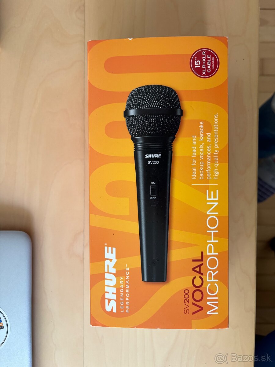 Predám Mikrofón Shure SV200 - 2