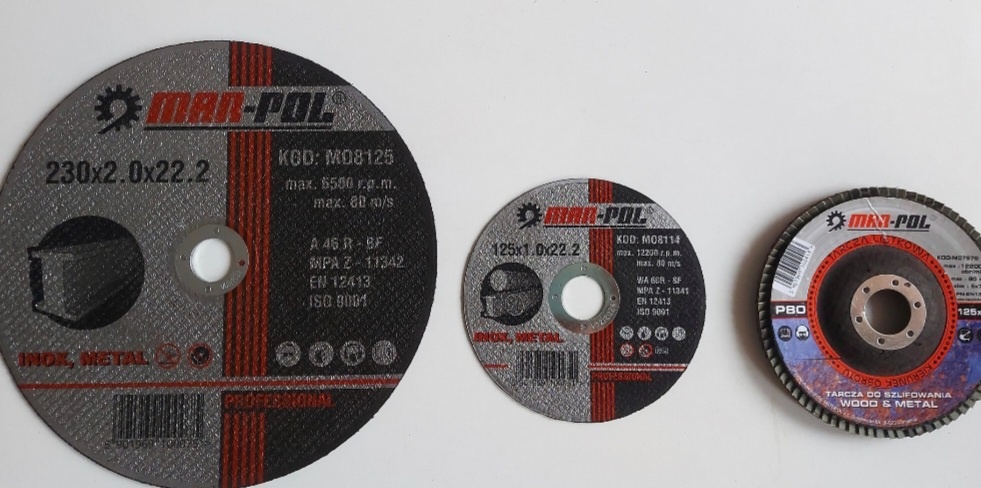 Rezne a brusne kotuče 125 a 230 - 2