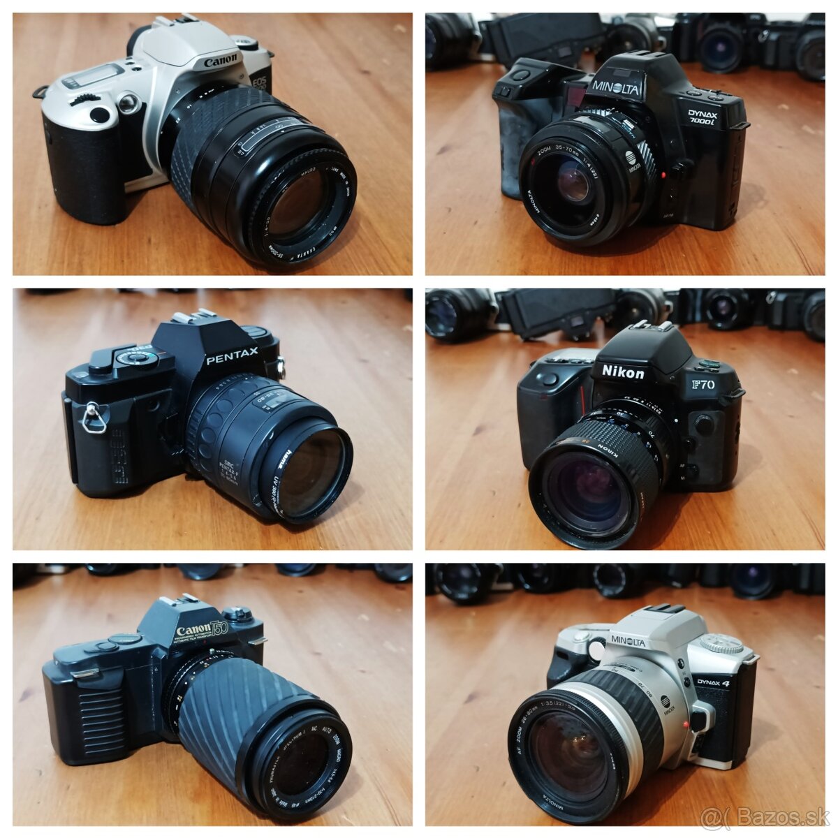 Staré fotoaparáty pro sběratele - NIKON, CANON... - 2