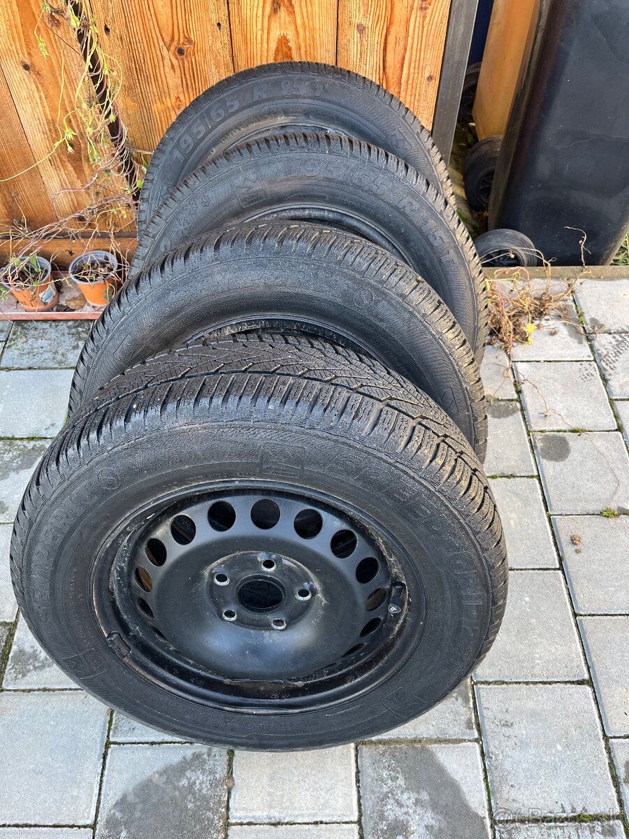 195/65 R15 zimná sada - 2