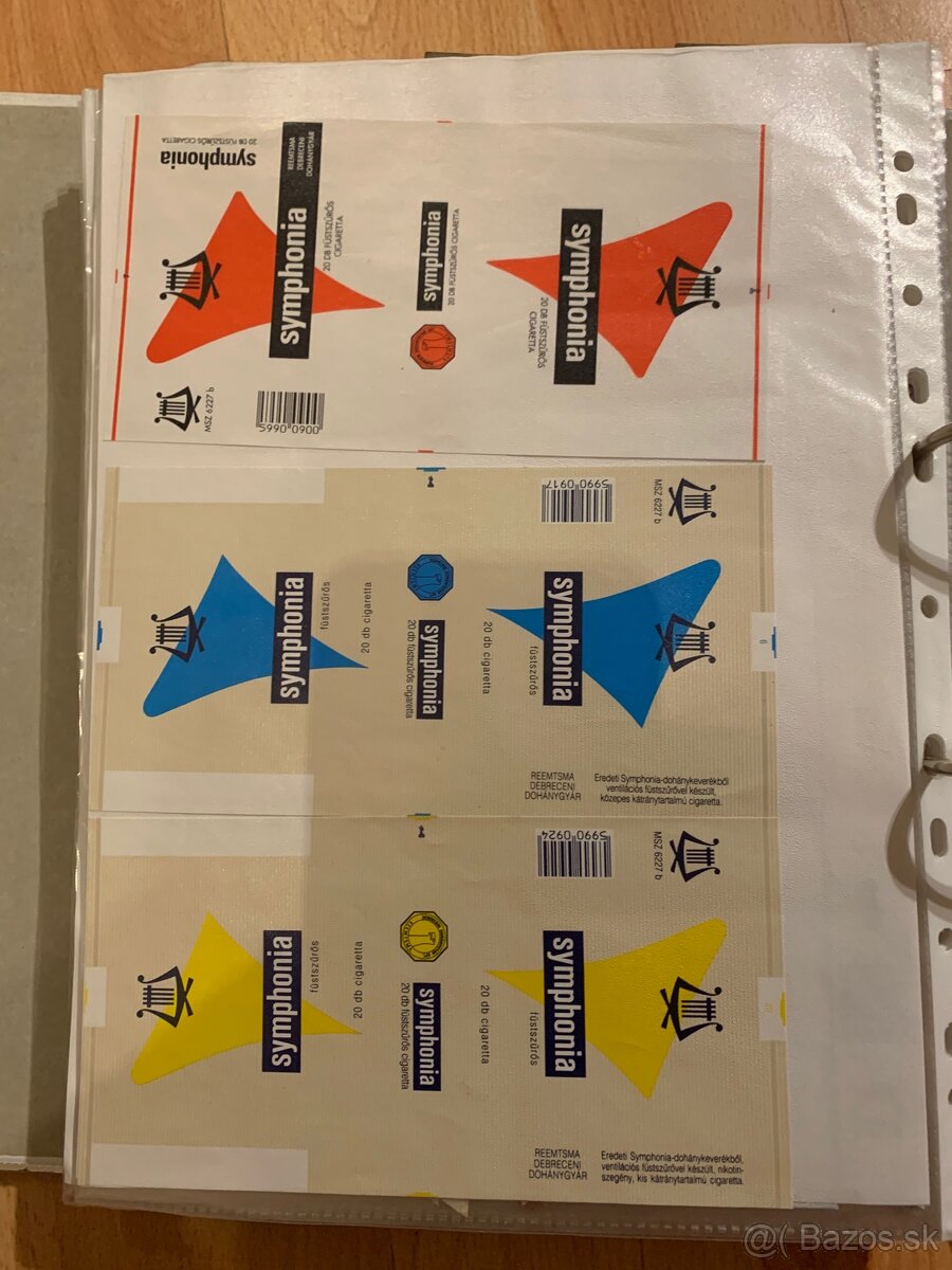 Zbierka cigaretových krabičiek - 2