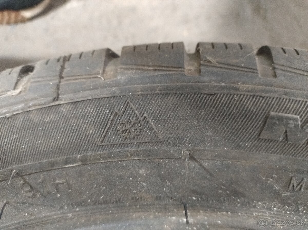 225/45 R17 Profil zimné pneu 7,5mm - 2