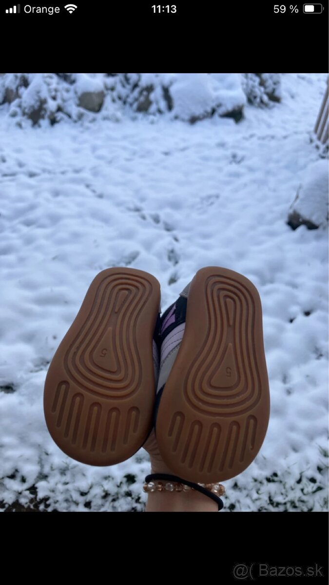 Zimné topánky 21 barefoot 12.5 cm - 2