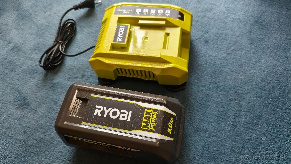 Aku sekacka Ryobi s pojezdem 36v - 2