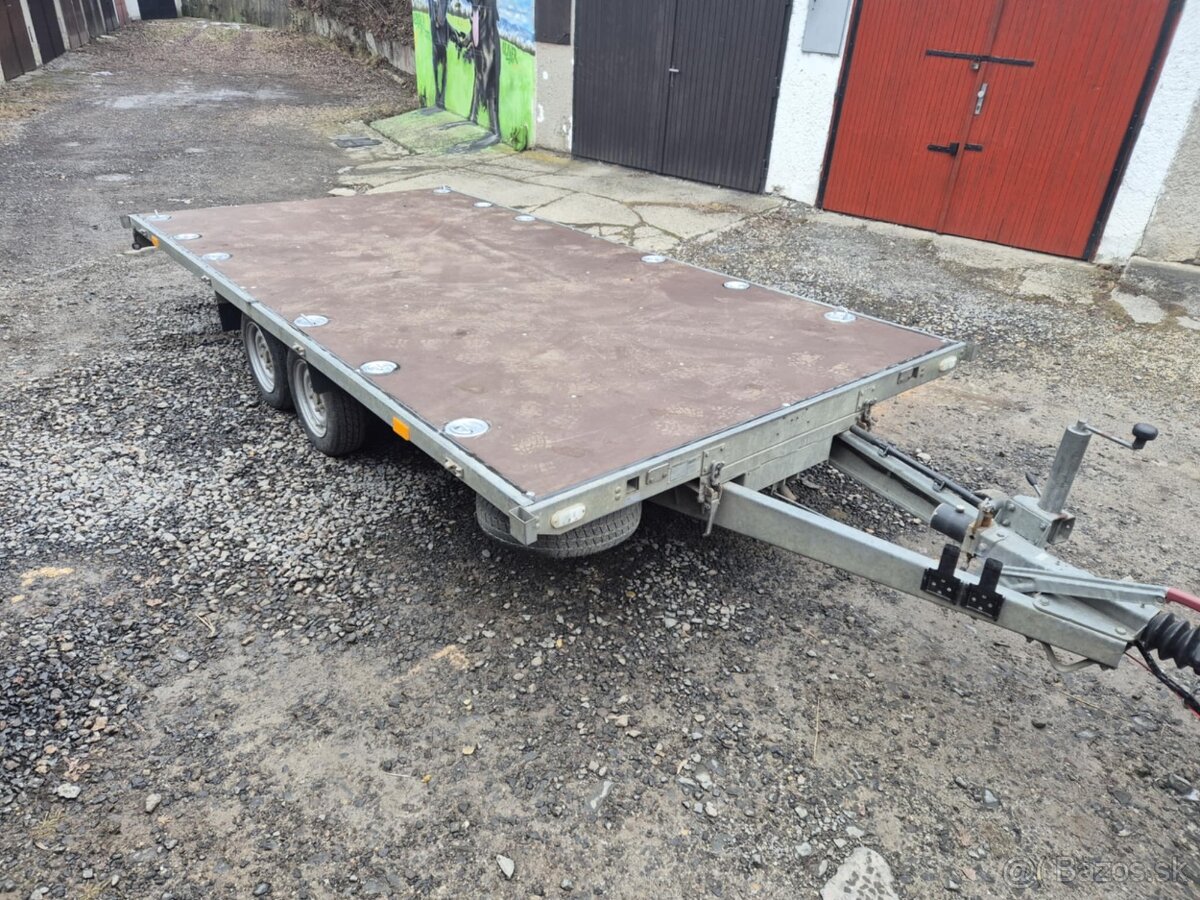 Predám sklopný príves Agados Adam 2500kg - 2