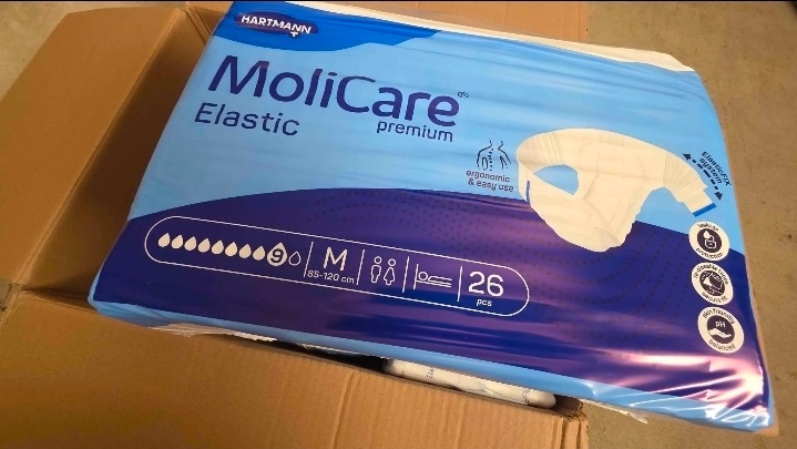 Plienky pre dospelých - veľkosť M - 3 balenia za cenu 25€ - 2