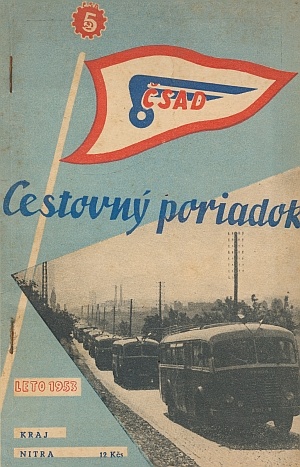 Kúpim cestovné poriadky ČSAD / SAD - 2